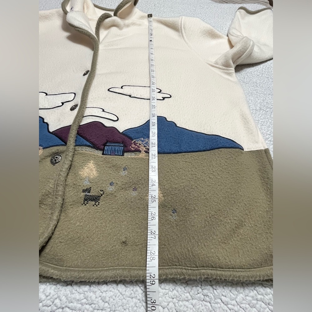 Alfred Dunner embroidered fleece jacket - Picture 13 of 14